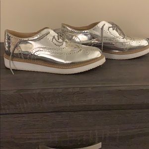 Metallic Oxfords